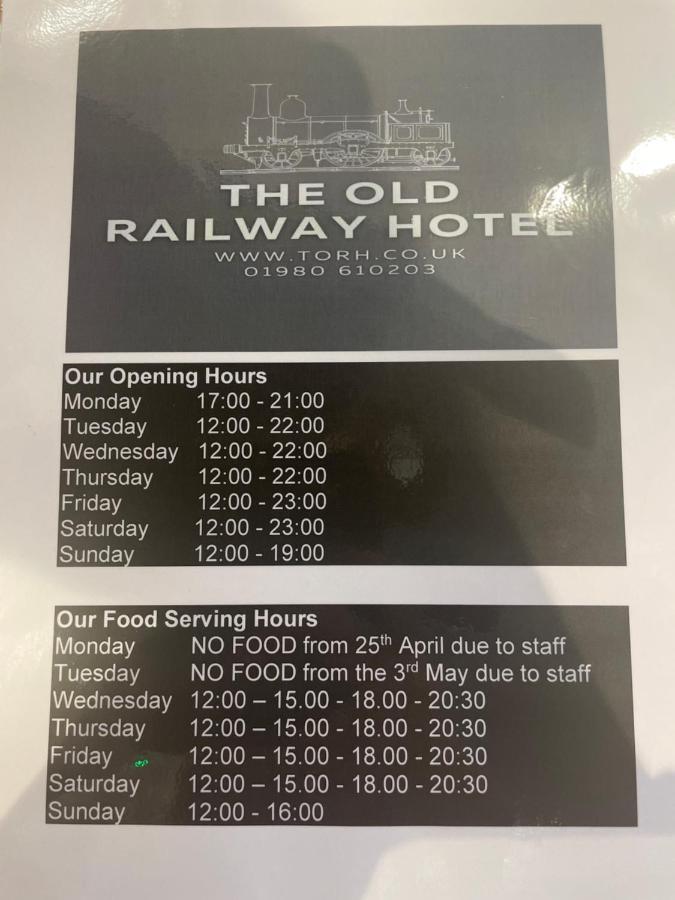 The Old Railway Porton Hotell Eksteriør bilde
